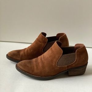 Women’s Born Low Cut Hand Crafted Leather Booties